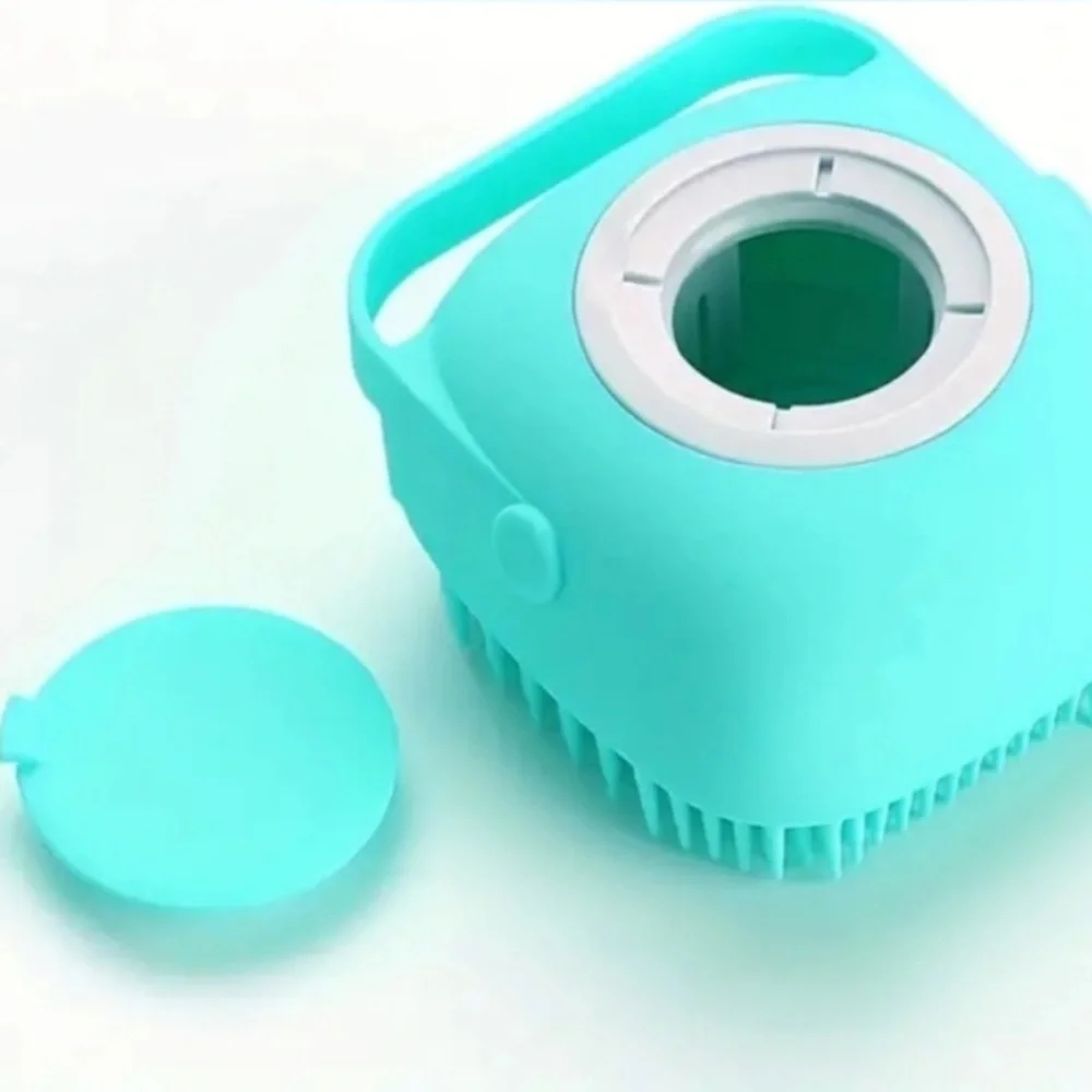 ❤️🐶 Soft Silicone Shampoo/ Grooming Pet Brush
